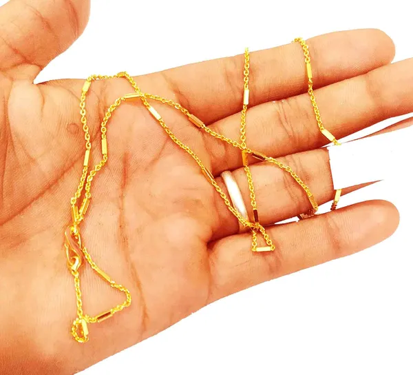 Assamese_Traditional_Copper_Gold_Plated_Chain_For_Girls_&_Women